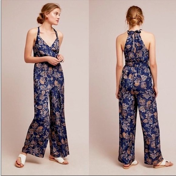 Anthropologie Pants - NWOT Anthro Ett Taw Floral Paisley Jumpsuit